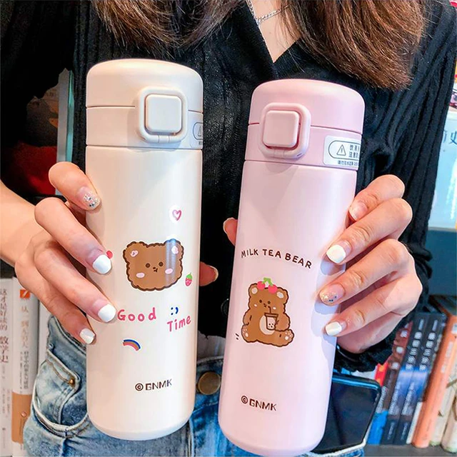 Creative Cartoon Cute Thermos Bottle Portable Bullet Cover 304