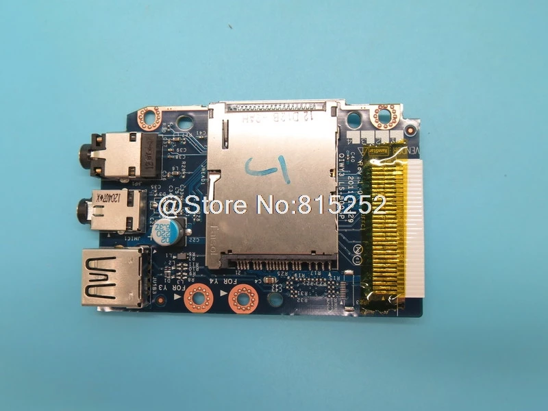 Охлаждающие подставки для ноутбука, вентилятор для lenovo Ideapad Y480 MG60120V1-C160-S99, USB аудио плата с кабелем, новинка 90200373