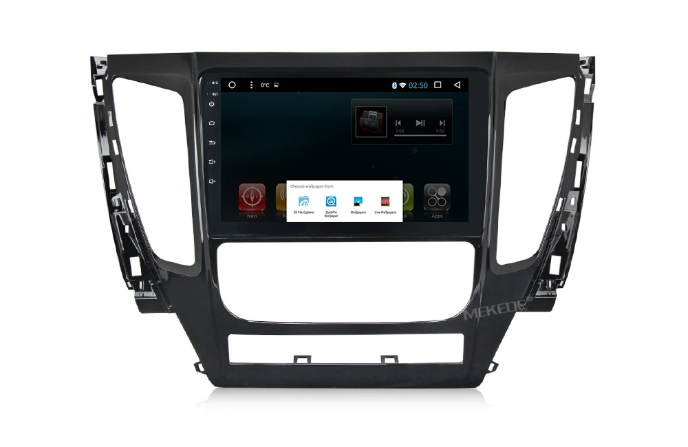 Mekede Android 7,1 2+ 16 Автомагнитола для Mitsubishi Pajero Sport Мультимедиа bluetooth usb wifi