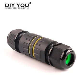 

M25 Waterproof Cable Connector outdoor Led lighting 2/3/4/5 pin Electrical Terminal Adapter Wire Connectors Sealed Junction Box