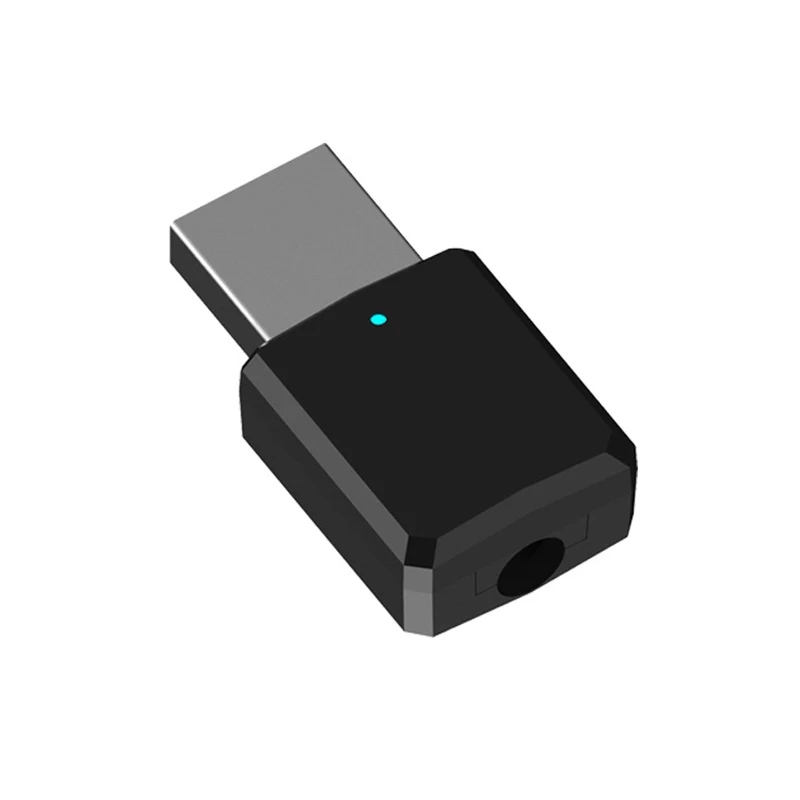 Usb-адаптер адаптер 5,0 для ПК компьютерный динамик беспроводная мышь Bluetooth музыкальный аудио приемник передатчик универсальный - Цвет: zf169 black