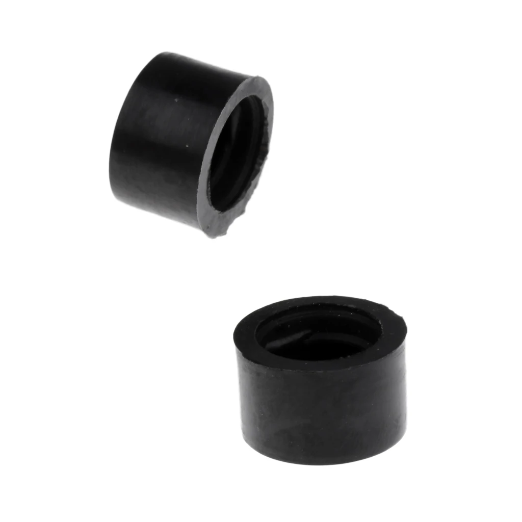 2 Pcs Replacement Pivot Cups - for Longboard / Skateboard Truck - Black - Rubber 16&times;10 mm