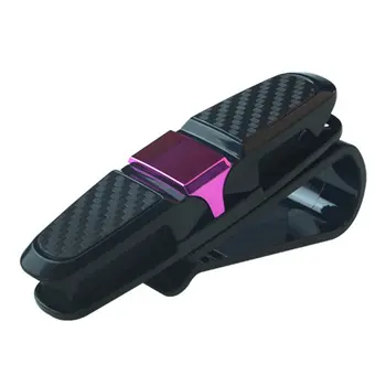 

Carbon Fiber Car Glasses Clips Sunglasses Clips Car Card Holders Paper Clips Car Accessories Sd-1305