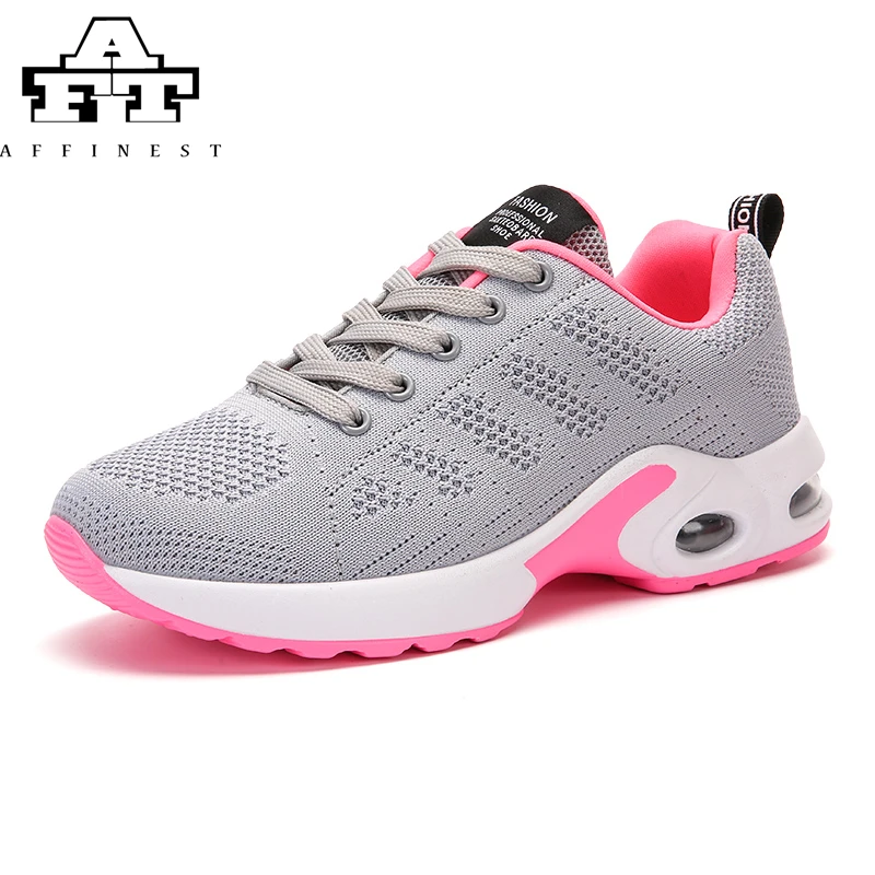 AFFINEST Unisex Women Running Shoes Lovers Breathable Summer Sneakers Air Cushion Trainer Shoes