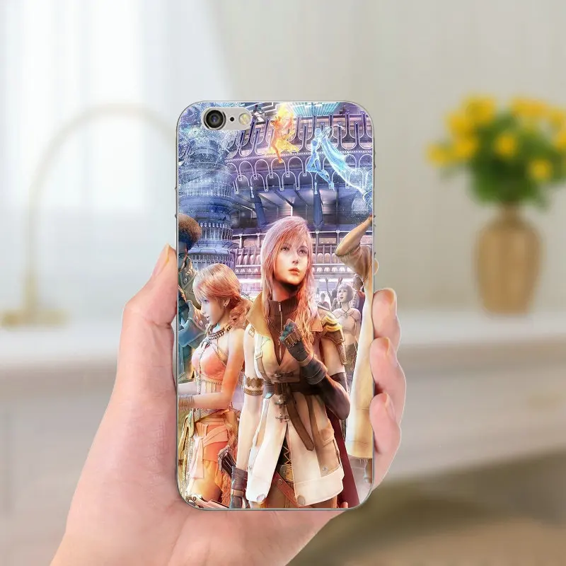 Picture 9 Модный Final Fantasy Noctis для iPhone 8 7 6 6S Plus X 5 5S SE 5C 4 Coque Shell модный силиконовый мягкий чехол для телефона из ТПУ - Цвет: Picture 9