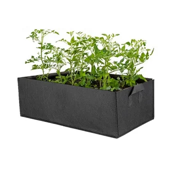 

Rectangle Planting Bag Garden Grow Planter Pouch Root Containe Plant Growing Pot Seedling Flowerpot Portable Cultivation Bag