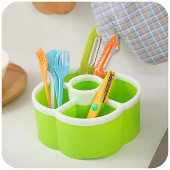 

Flower Desk Stationery Storage Boxes Cosmetics Remote Control Miscellaneous Plastic Finishing Organizers