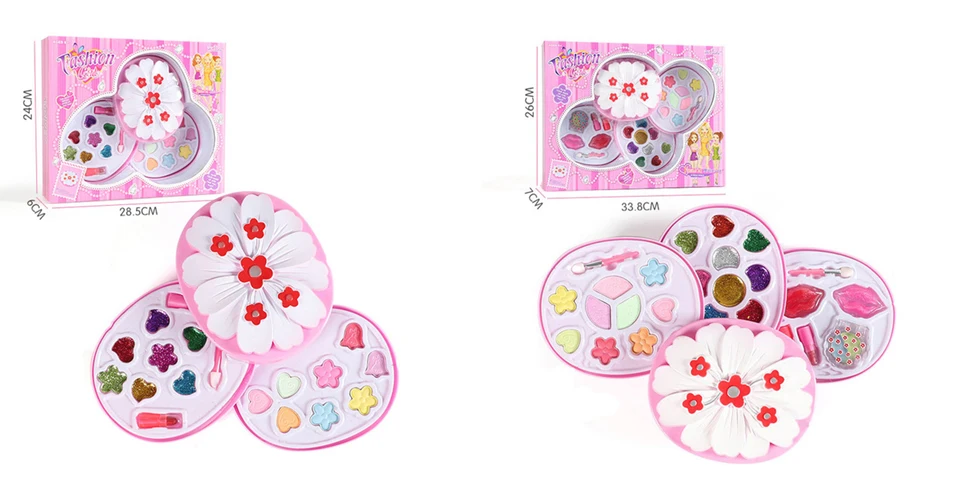 Набор игрушек для макияжа, нетоксичный косметический симулятор, безопасная игра для девочек, детский набор игрушек для макияжа, Princess Doux Bebe, нетоксичные игрушки