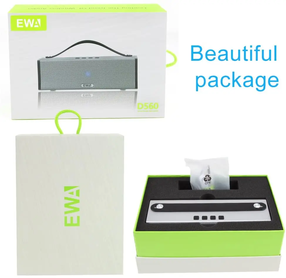 EWA D560 Bluetooth 5.0 DJ Speakers High Power Big