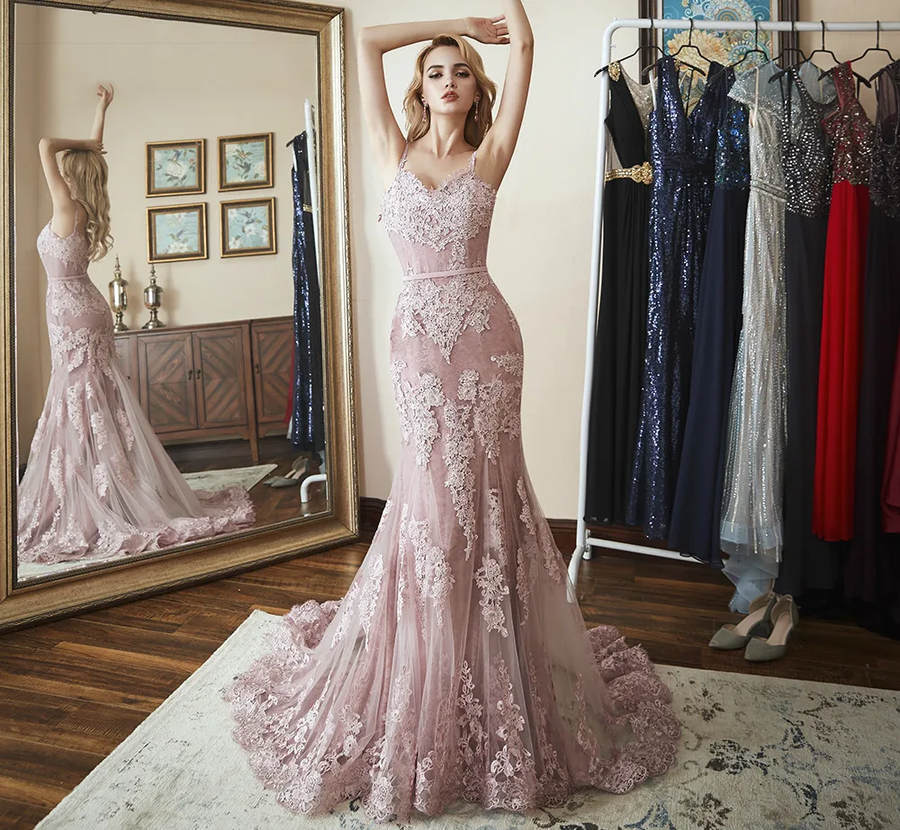 Кружевное платье русалки для выпускного вечера, Angel sevened, модное вечернее платье, женское платье для торжеств, официальное вечернее платье