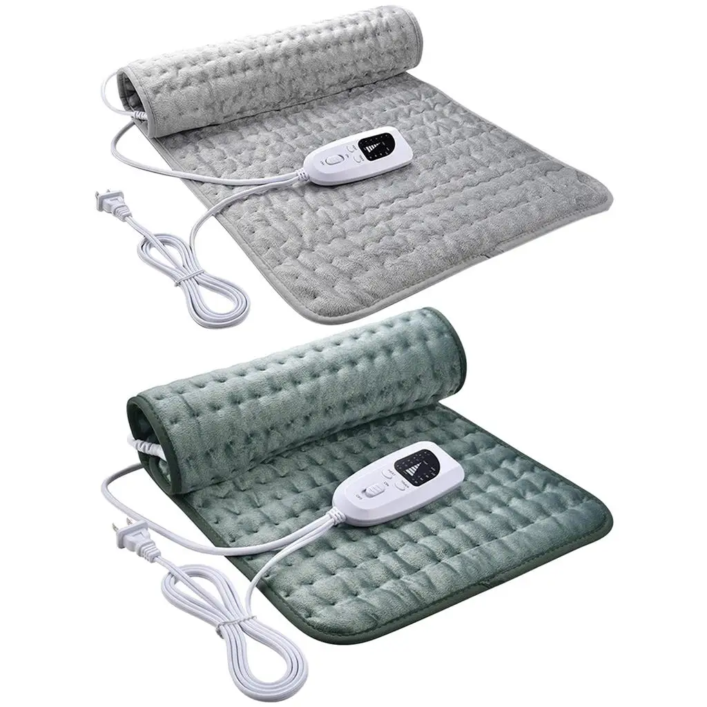 Soft Heating Pad 6 Heat Settings 30x16 inch 120W Auto Shut Off Machine