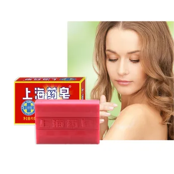 

Deep Cleaning and Whitening Skin with Traditional Chinese Medicine Soap to Kill Mites Stop Itching Soap Acid and Glycerin Soap