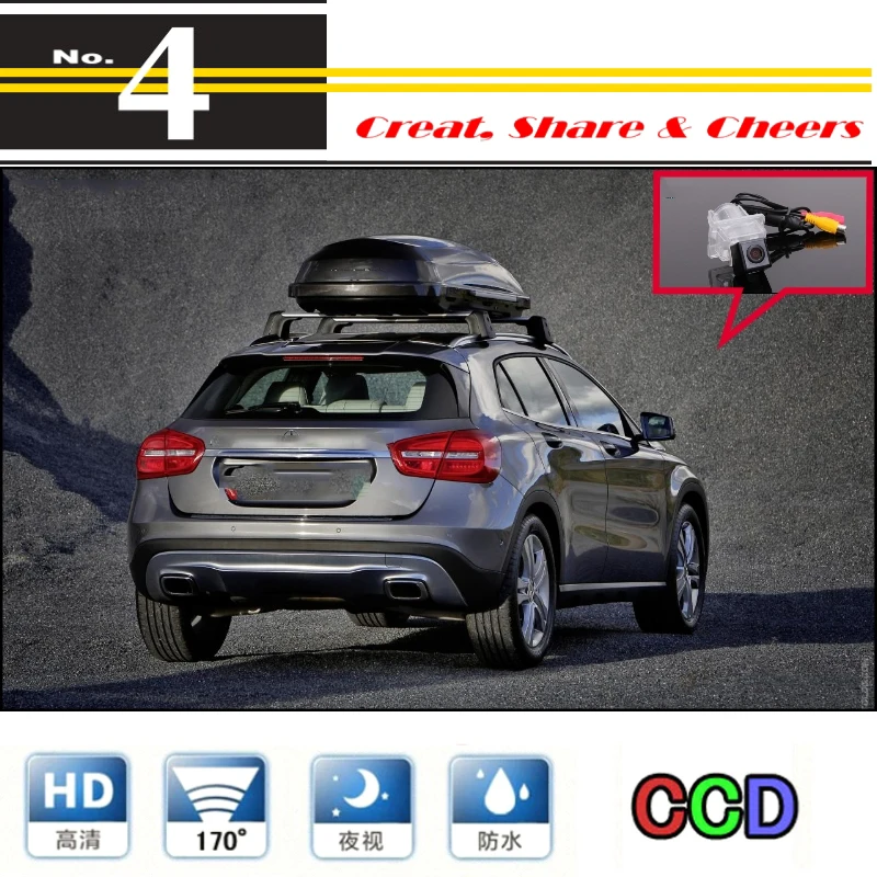 Car Camera For Mercedes Benz GLA180 GLA200 GLA220 GLA250 GLA45 AMG High Quality Rear View Back Up Camera For TG Use  CCD + RCA (1)