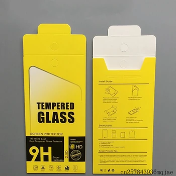 

50 Sets Pcs Tempered Glass Retail Package for iPhone 11 pro max Screen Protector Paper Boxes for X XR 6 6S 7 8 Plus