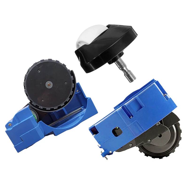 

New Right/Left/Front Wheel Fit For Irobot Roomba 500 600 700 800 900 Series Vacuum Household Accessories