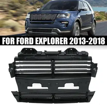 

Front Upper Radiator Grille For FORD EXPLORER 2013 2014 2015 2016 2017 2018 Air Shutter Control Assembly ABS Black # JB5Z-8475-A