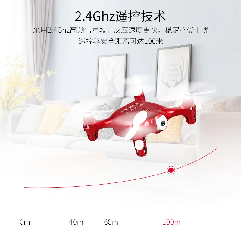 New Products Mini Quadcopter Airplane Model Toy Set High Aerial Photography Remote Control Four-axis UAV(Unmanned Aerial Vehicl