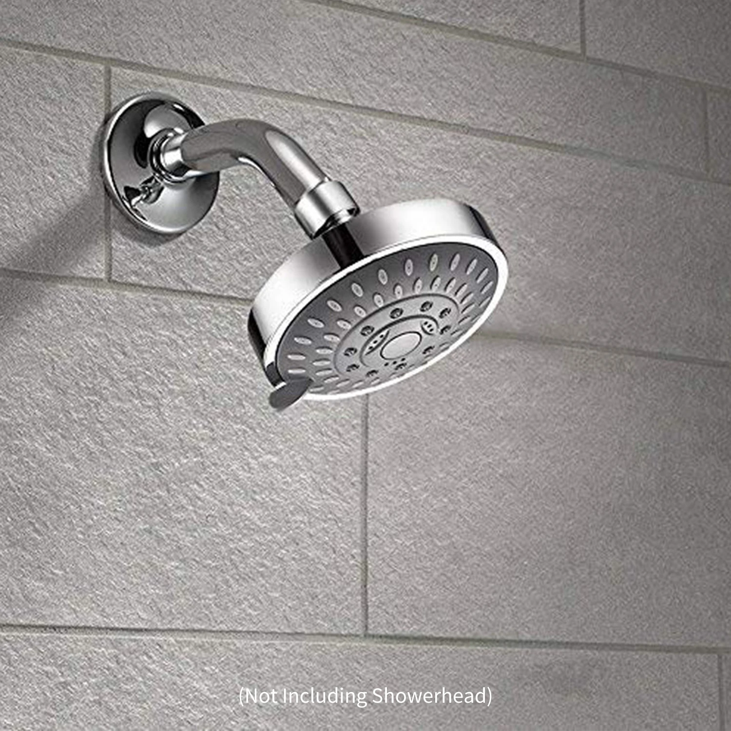 Shower Arm Extension With Flange Stainless Steel Polished Chrome Replacement for Rainfall Head Bathroom Hardware |