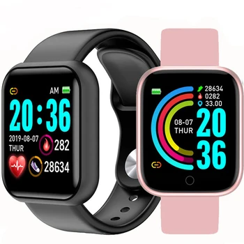 

2020Bluetooth Smart Watches Men Waterproof Sport Fitness Tracker Smart Bracelet Blood Pressure Heart Rate Monitor Y68 Smartwatch
