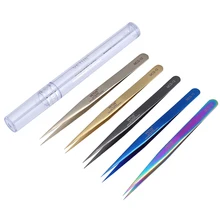 Прецизионные пинцеты из нержавеющей стали Pinzas VETUS MCS-12 серии прямые наконечники Электроника промышленные пинцеты