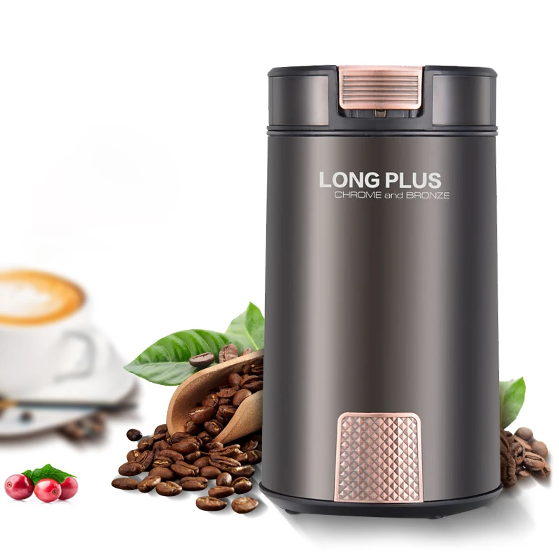 Household Electric Coffee Grinder 220v 200W Coffee Grinder Electric Grinding Machine Superfine Italian Coffee Bean Grinder Mill