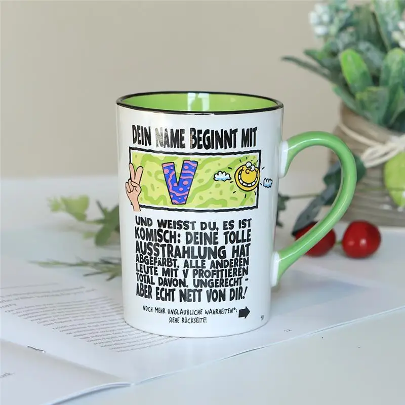 Tazzine Caffe Coffe дорожный Забавный Mok Copo E Xicara Taza керамическая посуда для напитков Экологичная Caneca Новинка кофейная чашка керамическая кружка - Цвет: MODEL D