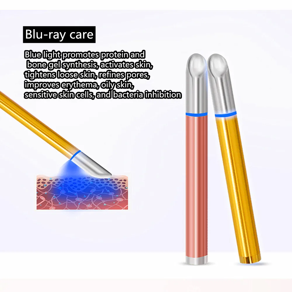 

Electric Eye Massager Mini Eyes Wrinkle Dark Circles Removal Pen Anti Aging Massager Negative Ion Vibration Face Lifting Tool