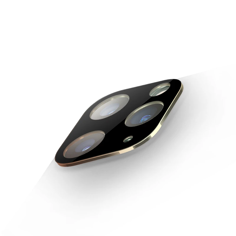Полная крышка объектива задней камеры для iPhone 11 Pro стекло титанового сплава закаленное стекло для iPhone 11 11 Pro Max Взрывозащищенная пленка