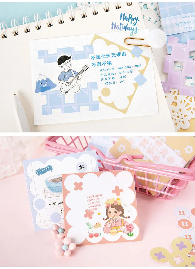 30 листов/набор Макарон цветные полые наклейки Скрапбукинг Kawaii DIY Пуля журнал декоративная клейкая лента канцелярские принадлежности