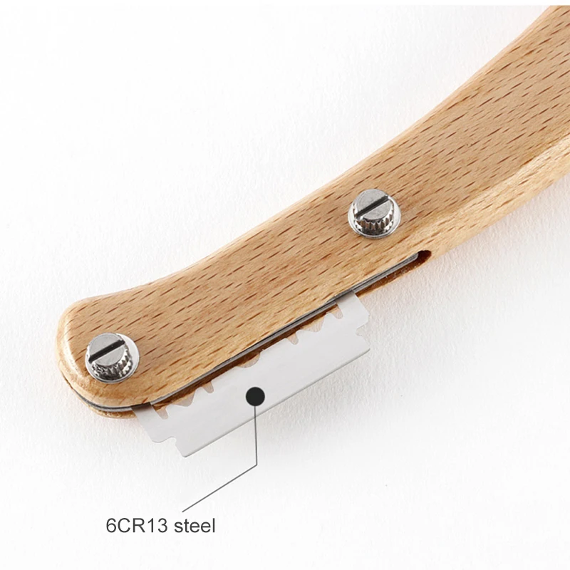 Hot Bread Curved Cutter Baguette Cutting French Toast Cutter Bakery Tool Carving Dough D6