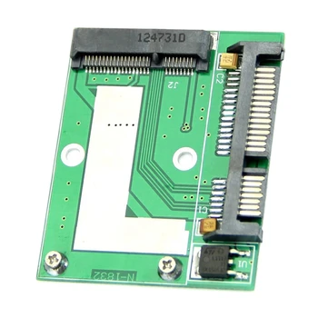 

Mini NEW PCI-E Half Height mSATA SSD to 7mm 2.5" SATA 22pin Hard Sisk Drive PCBA
