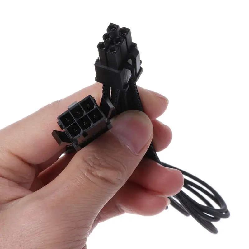 30 см 40 см ATX кабель питания к PCI-E 6PIN Мужской Женский удлинитель провода шнур для ПК компьютер ноутбук аксессуары