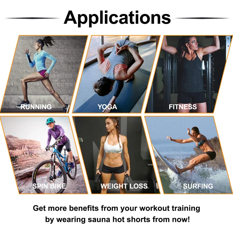 Sfit женские брюки для тренировок стройнящие Горячие неопреновые шорты с карманом для женщин потеря веса сауна для похудения пот брюки для йоги, леггинсы