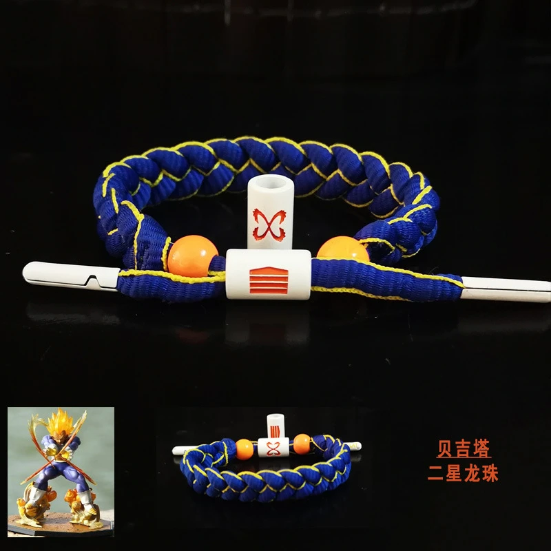 Anime Son Goku Cosplay Kakarotto Bracelet Hand-Knitted Anime Bracelet Couple Accessories Christmas Gift