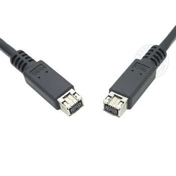 

9 pin to 9 pin Firewire 800 IEEE 1394b cable IEEE1394B Firewire 9Pin to 9Pin Male to Male connector Cables IEEE-1394b 2FT 60CM