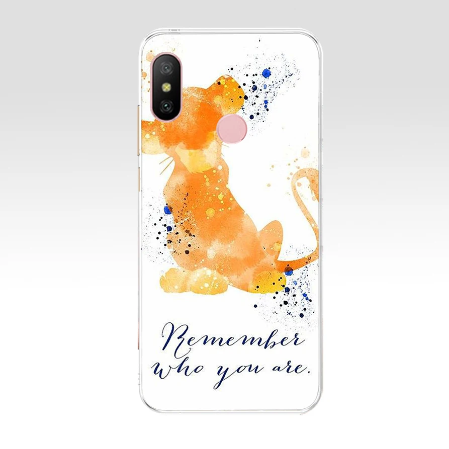 29 73AA подарок Король Лев simba Мягкий Силиконовый ТПУ чехол для телефона для Xiaomi Redmi 6 Pro 6A 7A Note 6 Pro 7 Чехол - Цвет: 29