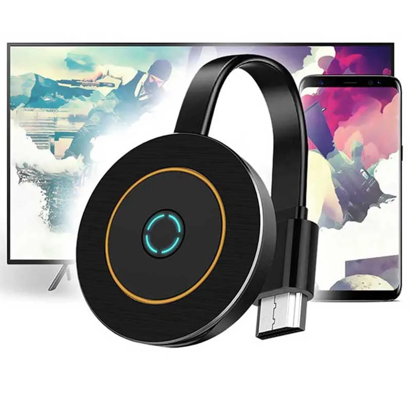 2.4G/5G WIFI Wireless HDMI Display Receiver HDMI Wireless Same Screen Wifi Display Dongle for Apple IPhone Google Home App