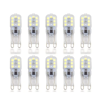 

10 X G9 5W LED Dimmable Capsule Bulb Replace Light Lamps AC220-240V, White