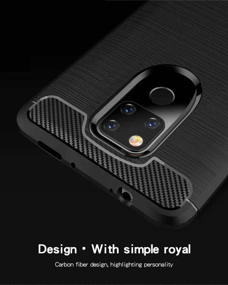 MOFI для huawei mate 20X задняя крышка для телефона силиконовый чехол из углеродного волокна чехол для mate 20X чехол ударостойкий чехол
