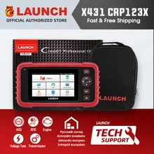 LAUNCH X431 CRP123X CRP123 X Автомобильный считыватель кодов OBD2 сканер OBDII