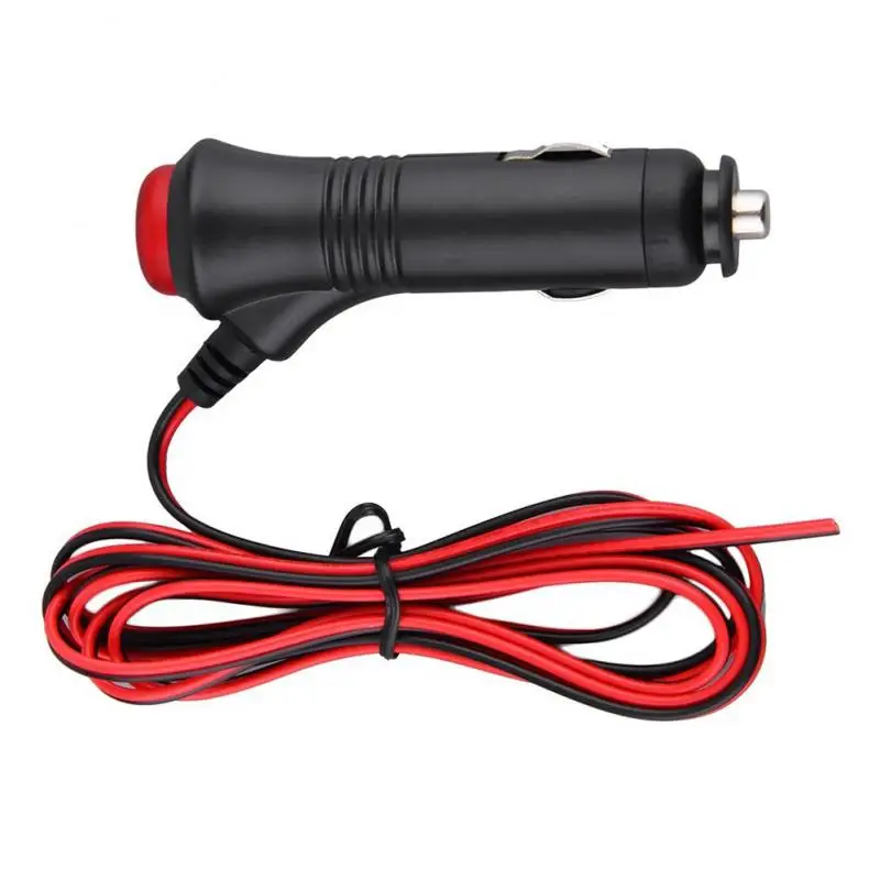 1.5m Power Plug Socket Outlet Very Parctical Red Black Wire 12V 24V Motorcycle Car Motorbike Cigarette Lighter Durable | Автомобили и