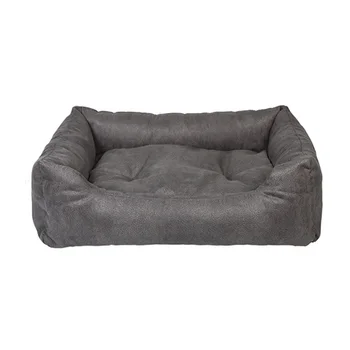 

PRIDE PRIDE lounger rectangular Rancho dark gray suede 60 x 50 cm