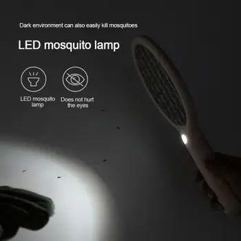 

Electric Insect Racket Swatter Handheld Bug Zapper Insect Fly Swatter Racket Portable Mosquitos Killer Pest Control Home Outdoor