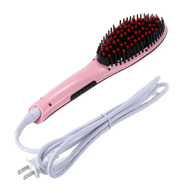 

New Liquid Crystal Temperature Control Straightener Hair Comb Ceramic Anion Hair Comb Perm Straightener Hair Artifact Hair Comb
