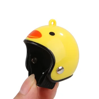 

3PCS Pet Chicken Bird Helmet Small Pet Hard Hat Headgear Pet Helmets Toy Bird Protect Cap ABS Hats Parrot Helmet and Safety