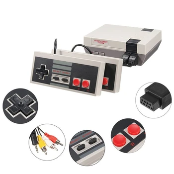 Mini TV Games Console Retro 8 Bit Player Console Video Game Built-In 620 Classic Games Arcade Gaming HD Machine nintendo ds large arcade fighting game machine in video games tekken tag tournament 2 ps3