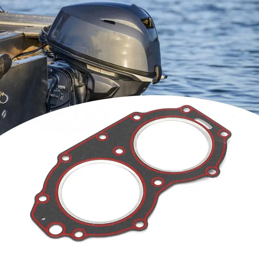 Прокладка головки блока цилиндров подходит для Yamaha подвесной 2 тактный 40HP эндуро 40 X лодка 66T-11181-A2 морской двигатель топливный разъем