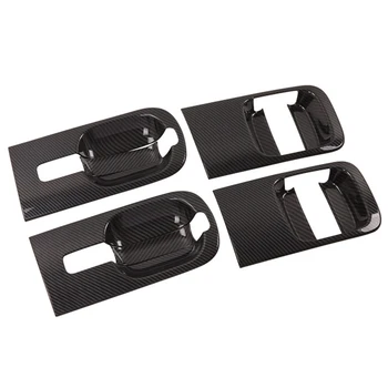 

Car Side Door Handle Bowl CUP Cover Trim for Hyundai H-1 H1 Grand Starex 2020 Carbon Fiber