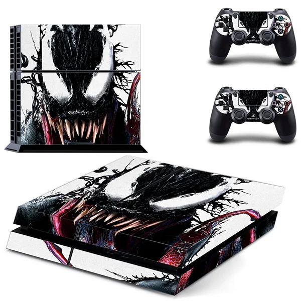 For PS4 pro PS 4 Pro Марвел Кожа Наклейка виниловая для sony Playstation 4 Pro консоль и 2 контроллера для Ps4 Pro тонкая наклейка s Ps4pro - Цвет: For PS4 pro