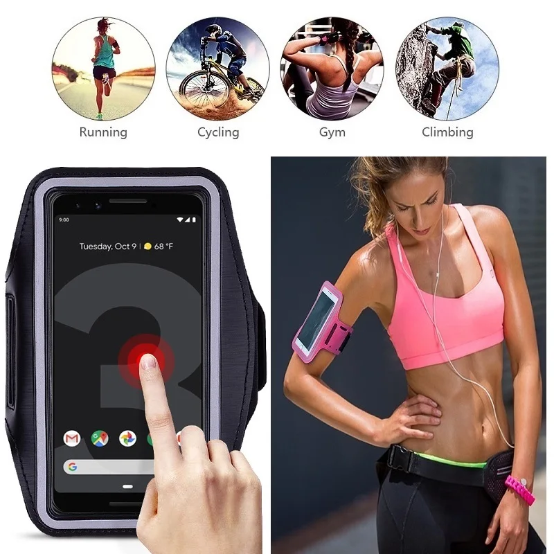 Сумка для бега чехол телефона держатель Google Pixel 3A 3 2 XL 2XL 3XL спортивной сумки